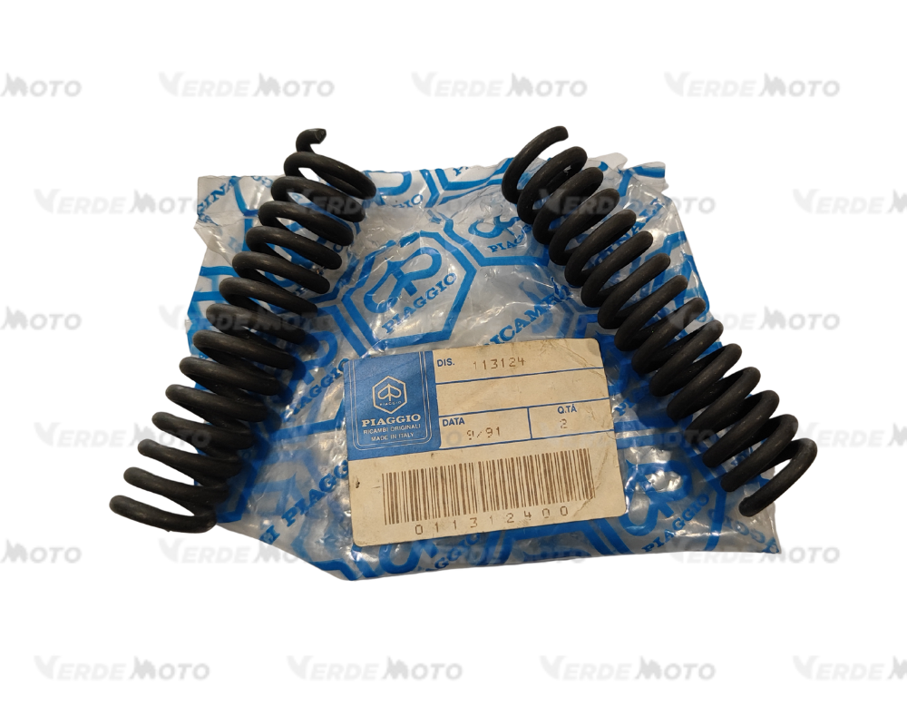 Coppia MOLLE FORCELLA SOSPENSIONE ANTERIORE CICLOMOTORE PIAGGIO CIAO SC ORIGINALE PIAGGIO  113124