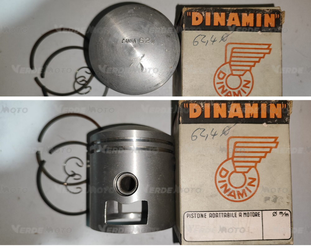 Pistone Dinamin 62.4mm Vespa Gl150 Vintage Piaggio