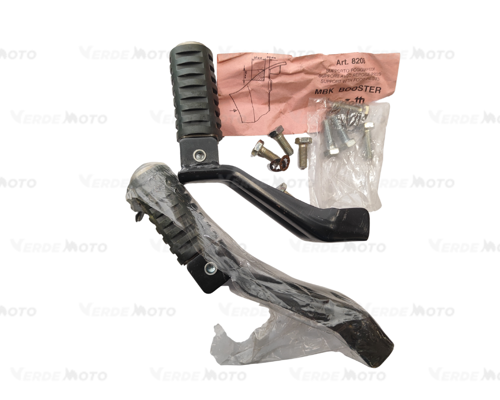 COPPIA POGGIAPIEDI BUZZETTI MBK BOOSTER-YAMAHA BW'S 8208
